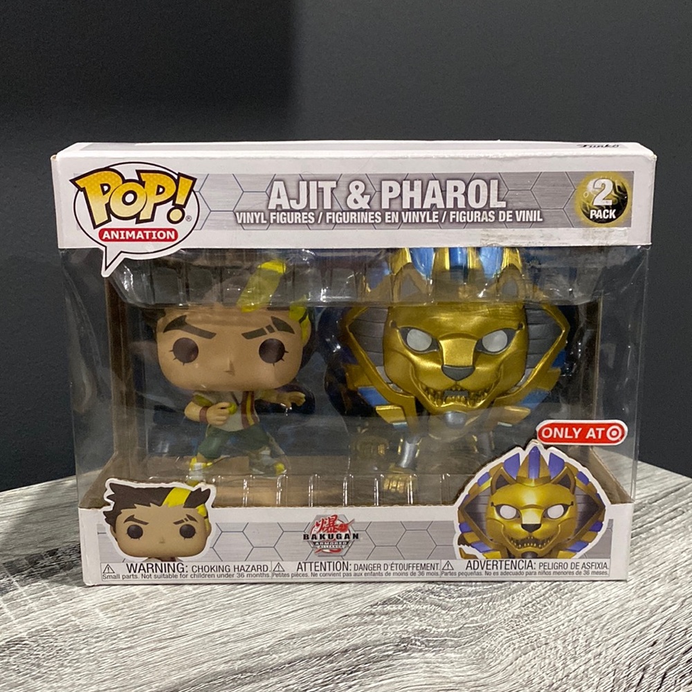 Funko Pop! Animation | Bakugan: Ajit & Pharol - Collectable Vinyl Figures